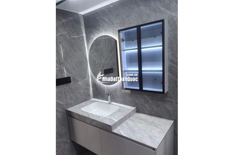 Mình cho thuê nhà đẹp, căn góc, Nguyễn Thị Định, 92m2x 4T vỉa hè 30 Tr